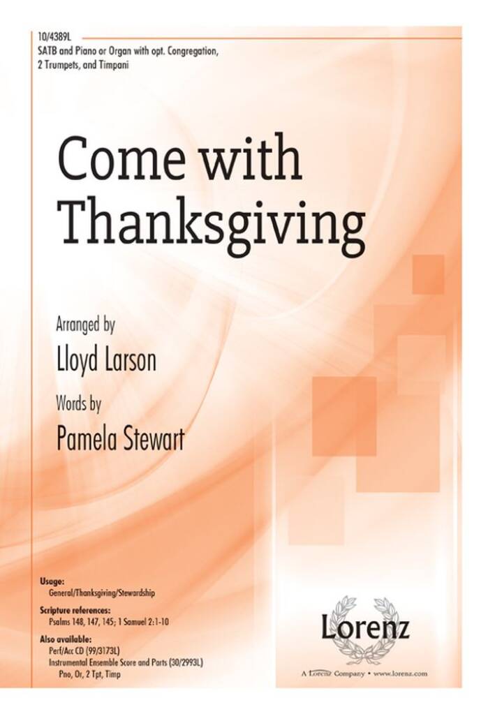 Come With Thanksgiving